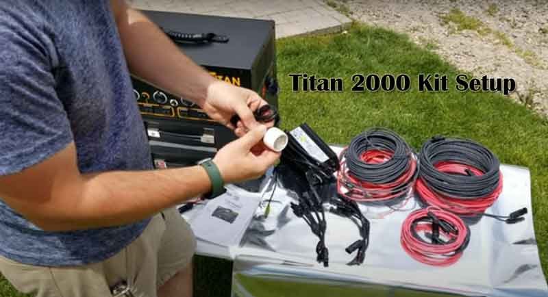 Titan 2000 Kit Setup and Usage