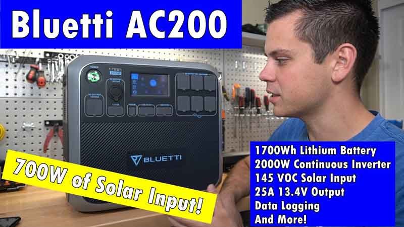 Bluetti AC200 2000W Inverter