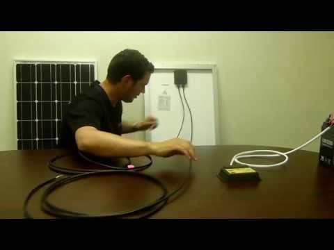 Renogy 100 Watt Starter Kit Solar Panel Installation