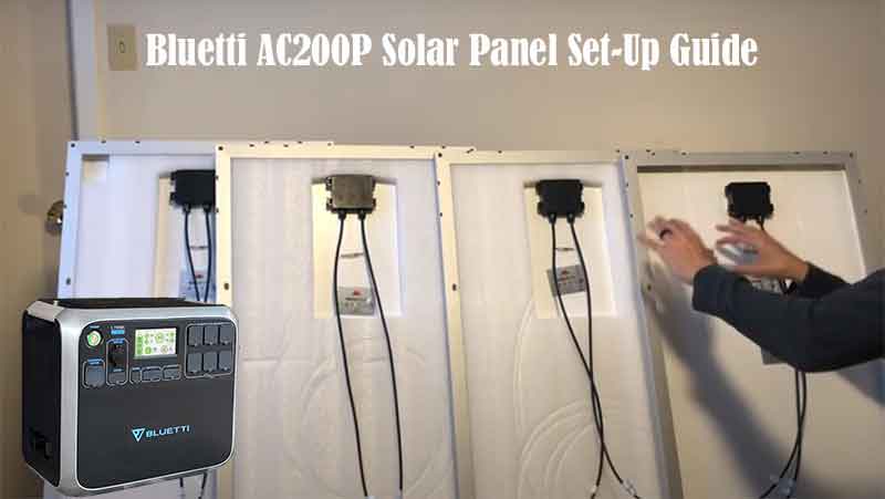 Best Solar Panels for Bluetti Ac200P 