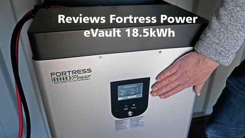 Reviews Fortress Power eVault 18.5kWh