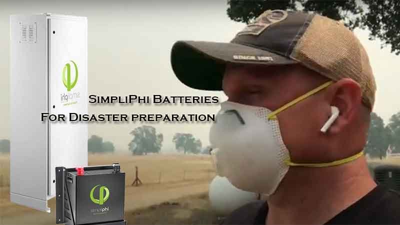 SimpliPhi Batteries For Disaster preparation