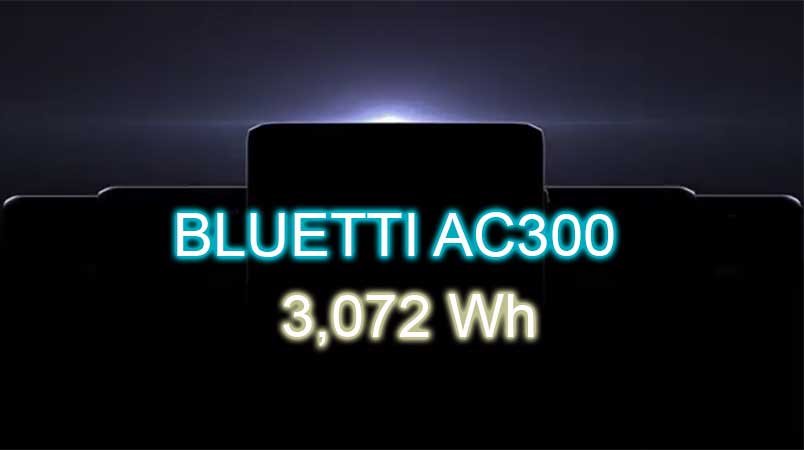 BLUETTI AC300 3072 Wh