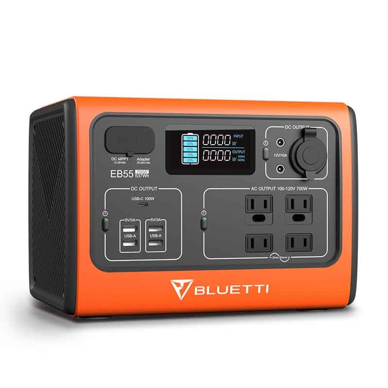BLUETTI EB55 Power Station Portable - Portable Generator