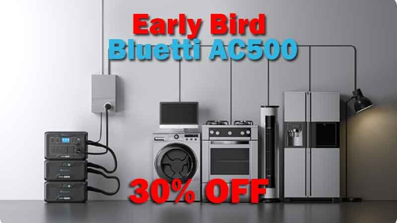 Bluetti AC500 Discount Code