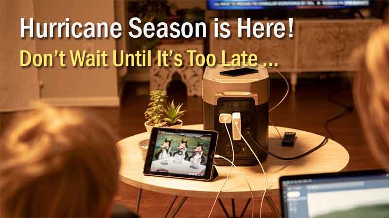 Backup Power Preparation For Hurricane