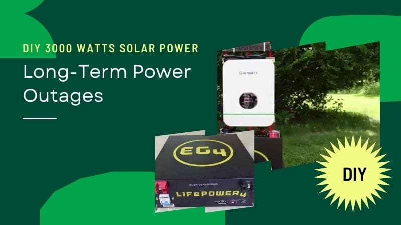 DIY 3000 Watts Solar Power