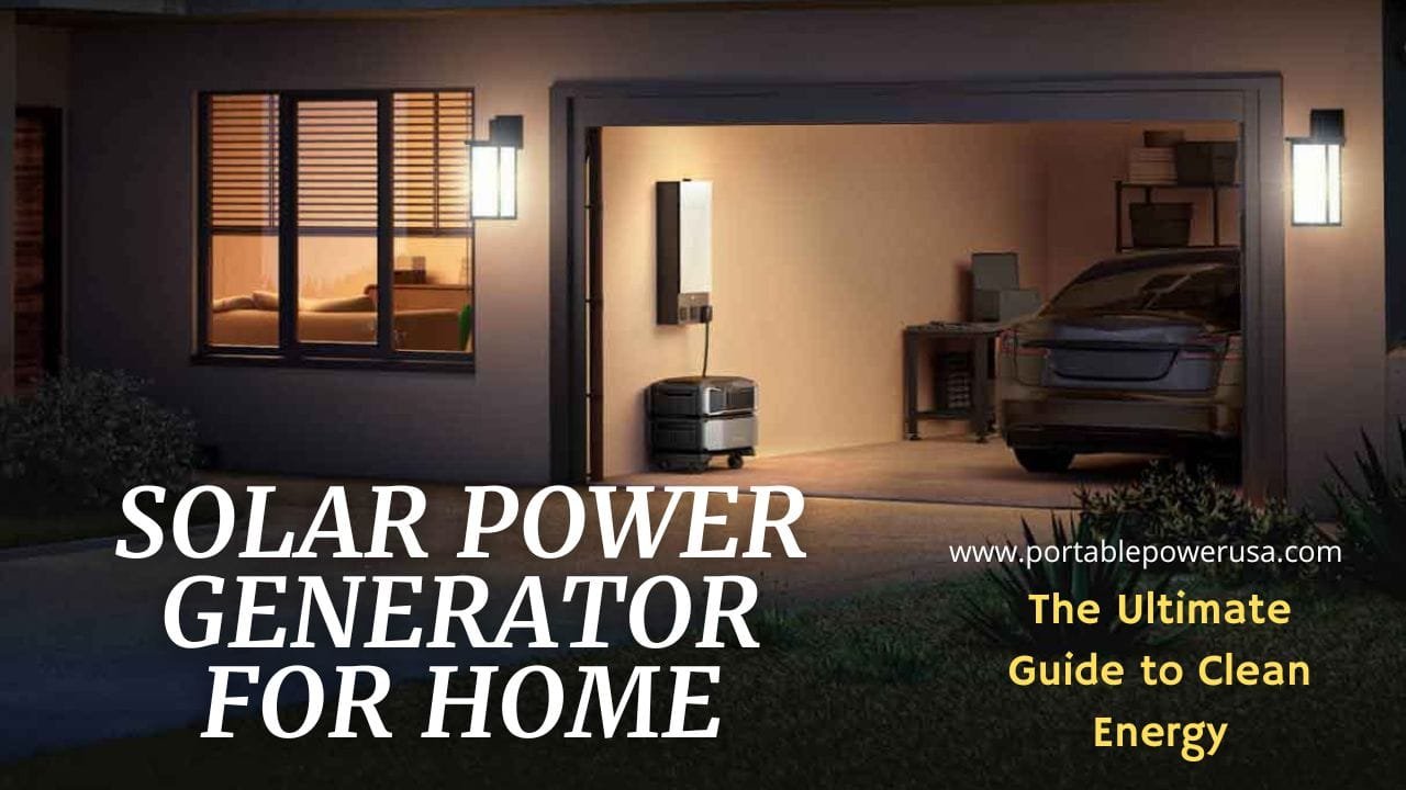 Solar Power Generator