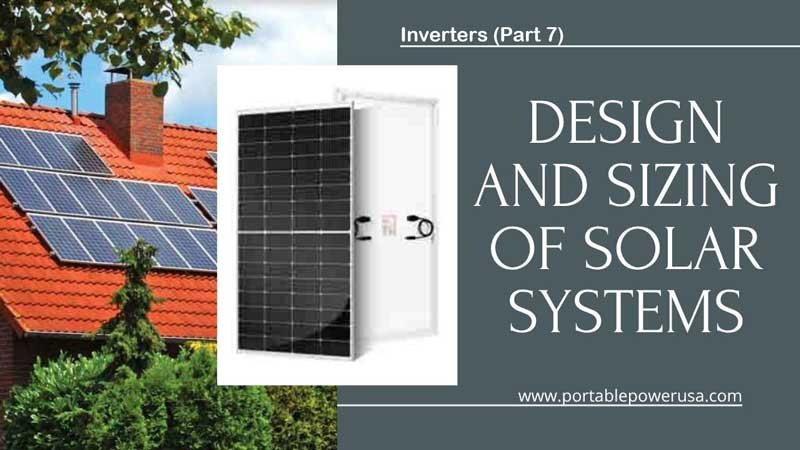 Sizing solar inverters